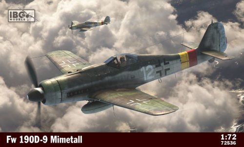 Go to product IBG 72536 - 1:72 Focke-Wulf Fw 190D-9 Mimetall