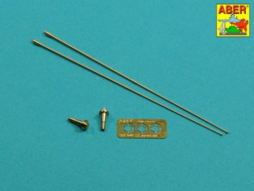 Go to product Aber R-44  - 1:35 Set of 2 VHF antennas for NATO AFVs