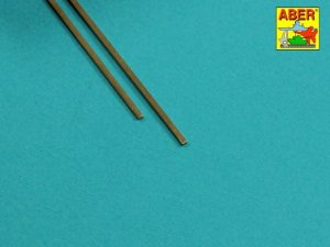 Aber FR1X10 - Rectangular brass rods 1,5x1,0 mm, 245 mm long (2 pcs)