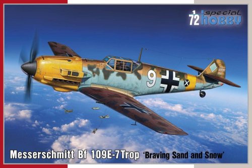 Go to product Special Hobby 72462 - 1:72 Messerschmitt Bf 109E-7Trop Braving Sand and Snow