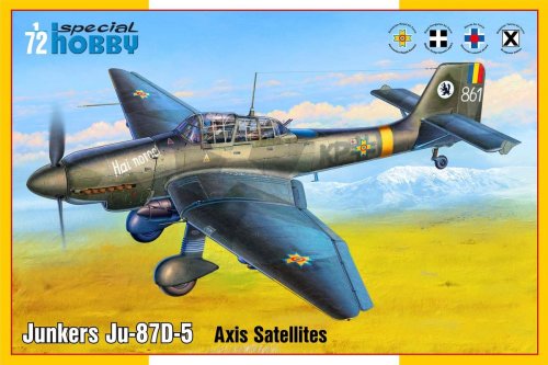 Go to product Special Hobby 72448 - 1:72 Junkers Ju-87D-5 Axis Satellites
