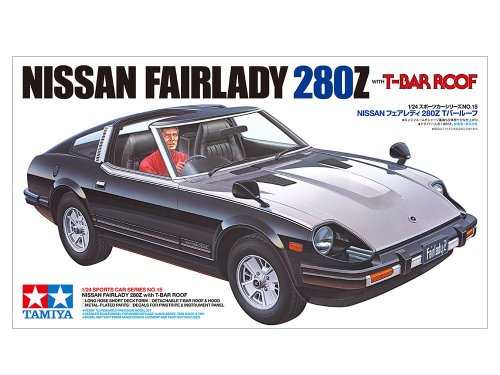 Tamiya 24015 - 1:24 Nissan Fairlady 280Z with T-Bar Roof - Exito