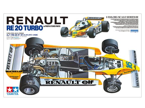Go to product Tamiya 12033 - 1:12 Renault RE-20 Turbo w/ Photo-Etched Parts