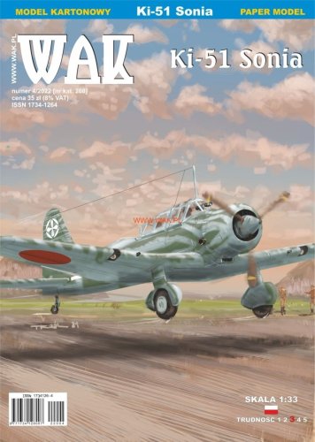 Go to product WAK 2204 - 1:33 Mitsubishi Ki-51 Sonia