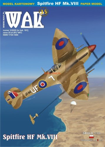 Go to product WAK 2003 - 1:33 Spitfire HF Mk.VIII