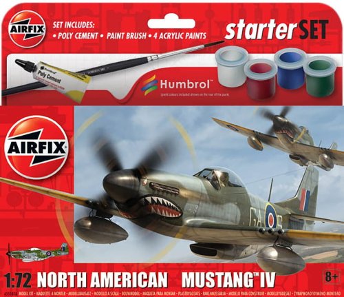 Go to product Airfix 55107A- 1:72 North American Mustang IV - model set with paints