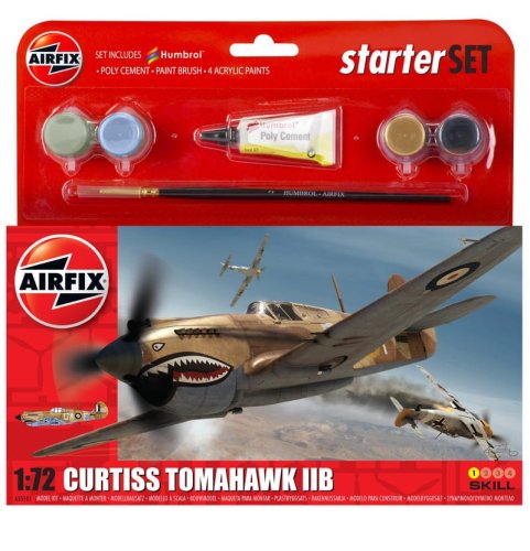 Go to product Airfix 55101A- 1:72 Curtiss Tomahawk IIB - model set with paints