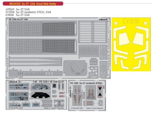 Go to product Eduard BIG49325 - 1:48 Su-27