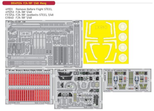 Go to product Eduard BIG49324 - 1:48 F/A-18F