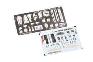 Eduard 3DL48064 - 1:48 F-104C Space 3D Decals + PE