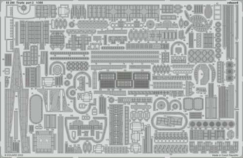 Go to product Eduard 53280 - 1:350 Tirpitz part 2