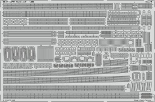 Go to product Eduard 53279 - 1:350 Tirpitz part 1