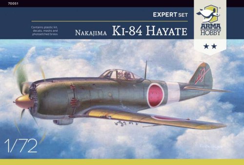 Go to product Arma Hobby 70051 - 1:72 Nakajima Ki-84 Hayate - Expert Set