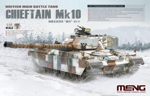 Go to product Meng Model TS051 - 1:35 Chieftain Mk10 British Main Battle Tank