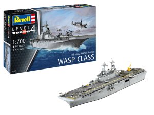 Revel 05178 - 1:700 US Navy Assault Carrier Wasp Class