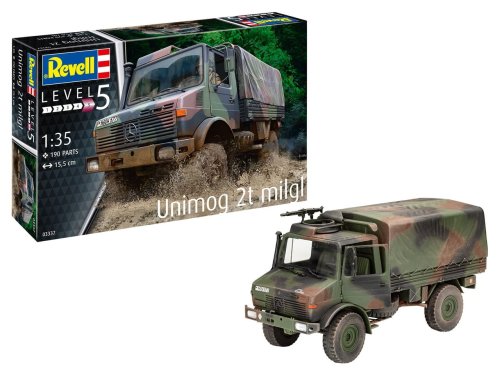 Go to product Revell 03337 - 1:35 Unimog 2T milgl