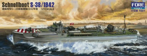Go to product Fore Hobby 1001 - 1:72 Schnellboot S-38/1942