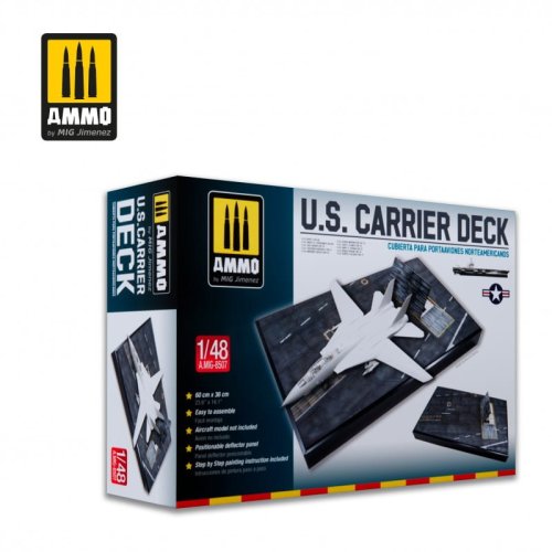 Go to product Ammo Mig 8507 - 1:48 US Aircraft carrier flight deck section Nimitz class
