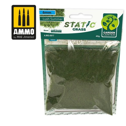 Go to product Ammo Mig 8817 - Trawa do dioram Lush Summer 6mm