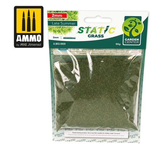 Go to product Ammo Mig 8809 - Trawa do dioram Late Summer 2mm