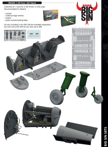 Go to product Eduard SIN64884 - 1:48 Z-126 Trener