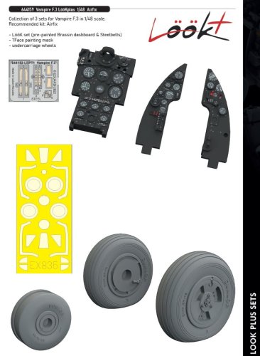 Go to product Eduard 644159 - 1:48 Vampire F.3 LööKplus