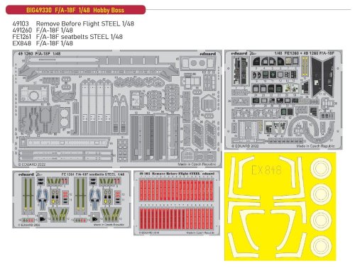 Go to product Eduard BIG49330 - 1:48 F/A-18F