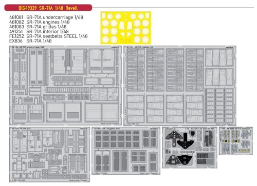Go to product Eduard BIG49329 - 1:48 SR-71A