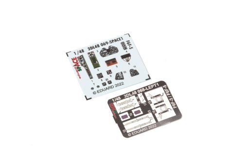 Go to product Eduard 3DL48069 - 1:48 F6F-5 Space 3D Decals + PE