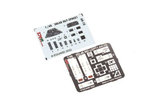 Go to product Eduard 3DL48067 - 1:48 AH-1G Space 3D Decals + PE