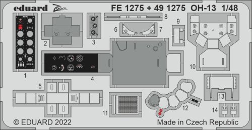 Go to product Eduard FE1275 - 1:48 OH-13
