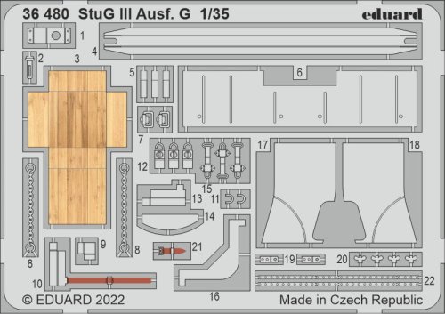Go to product Eduard 36480 - 1:35 StuG III Ausf. G