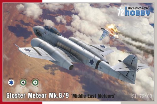 Go to product Special Hobby 72463 - 1:72 Gloster Meteor Mk.8/9 Middle East Meteors
