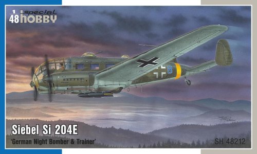Go to product Special Hobby 48212 - 1:48 Siebel Si 204E German Night Bomber & Trainer