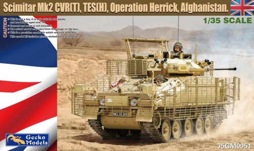 Go to product Gecko Models 35GM0051 - 1:35 Scimitar Mk2 CVR(T) TES(H) Operation Herrick Afghanistan