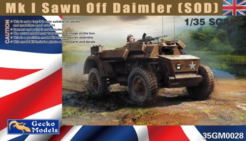 Go to product Gecko Models 35GM0028 - 1:35 Mk I Sawn Off Daimler (SOD)