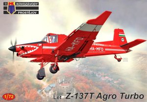 Kovozavody 0332 - 1:72 Z-137T Agro Turbo