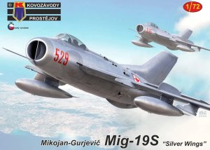 Kovozavody 0329 - 1:72 MiG-19S Silver Wings