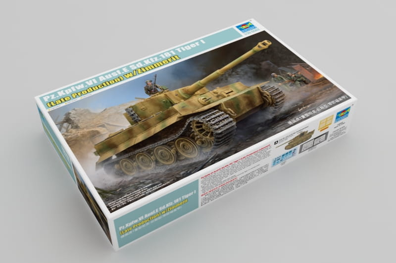 Go to product TRUMPETER 09540 - 1:35 Pz.Kpfw.VI Ausf.E Sd.Kfz.181 Tiger I (Late Production) w /Zimmerit