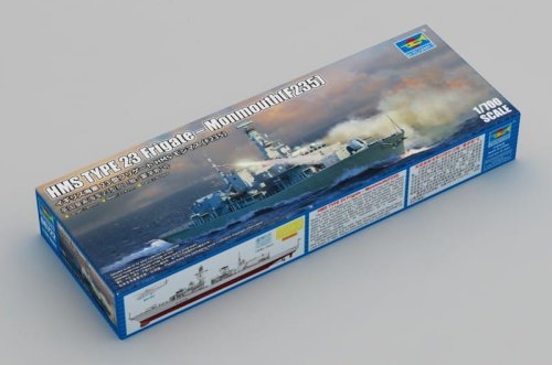 Go to product Trumpeter 06722 - 1:700 HMS Type 23 Frigate - Monmouth (F235)