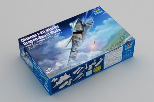 Go to product Trumpeter 05821 - 1:48 Chinese J-20 Mighty Dragon-Beast Mode