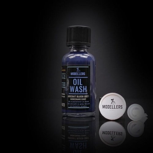 Go to product Modellers World MWW023 - Oil Wash - Aircraft bluish grey 30 ml