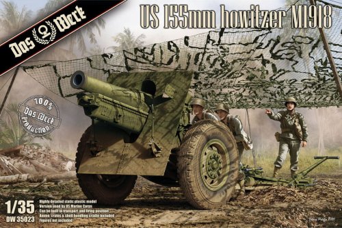 Go to product Das Werk DW35023 - 1:35 US 155mm Howitzer M1918