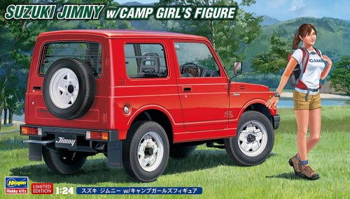 Go to product Hasegawa SP501 52301 - 1:24 Suzuki Jimny w/Camp Girl's Figure