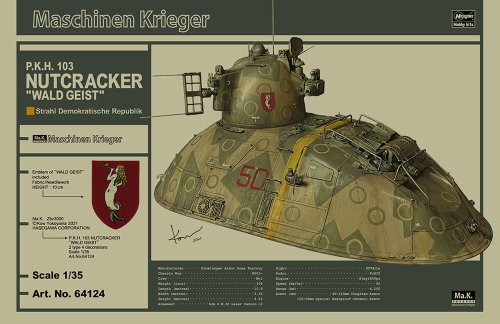 Go to product Hasegawa 64124 - 1:35 Maschinen Krieger P.K.H. 103 Nutcracker Wald Geis