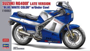 Hasegawa 21739 - 1:12 Suzuki RG400 Late Version Blue/White Color w/Under Cowl