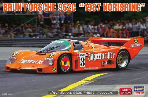 Go to product Hasegawa 20557 - 1:24 Brun Porsche 962C 1987 Norisring