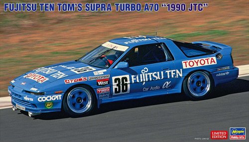 Go to product Hasegawa 20553 - 1:24 Fujitsu Ten Tom's Supra Turbo A70 1990 JTC