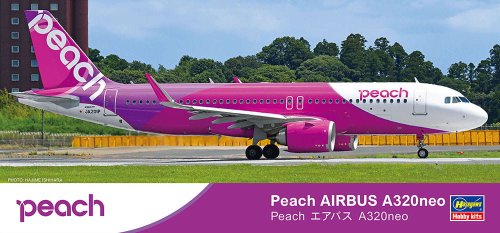 Go to product Hasegawa 10846 - 1:200 Peach Airbus A320neo