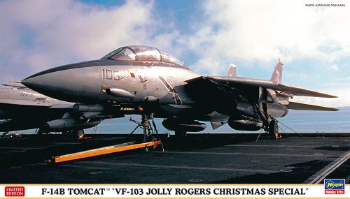 Go to product Hasegawa 02391 - 1:72 F-14B Tomcat VF-103 Jolly Rogers Christmas Special